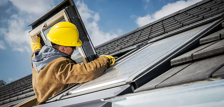 Skylight Flashing Repair in Oak Park